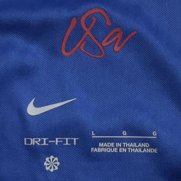 Nike Mens 4-Star 2023 Stadium Away Jersey Blue Size Large DR3971-406 - Picture 5 of 8